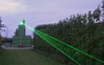 Farmers scare birds away with lasers (photo, video)