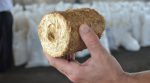 A farmer from Ternopil region makes straw eco-briquettes that can replace fuel