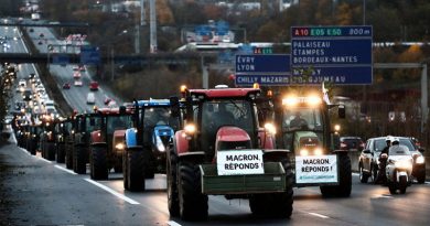 Фермери в знак протесту перекрили Єлисейські поля