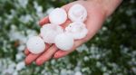 A major hailstorm affected farms in Serbia